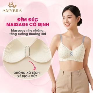 [ HOTTREND - AMYBRA ] Áo Ngực Nữ Không Gọng Có Mút Đệm Nâng Ngực – Áo Lót Nữ Su Đúc Mềm Mịn Ôm Dáng Tự Nhiên AMYBRA A967