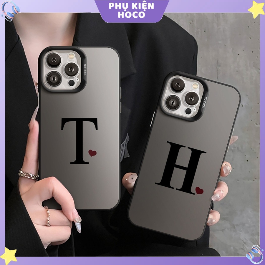 IMD Matte, เคส iPhone H และ T หรูหราสําหรับ iP X/XS/11/12/13/14/15/16/17/Plus/Pro/Max/Air