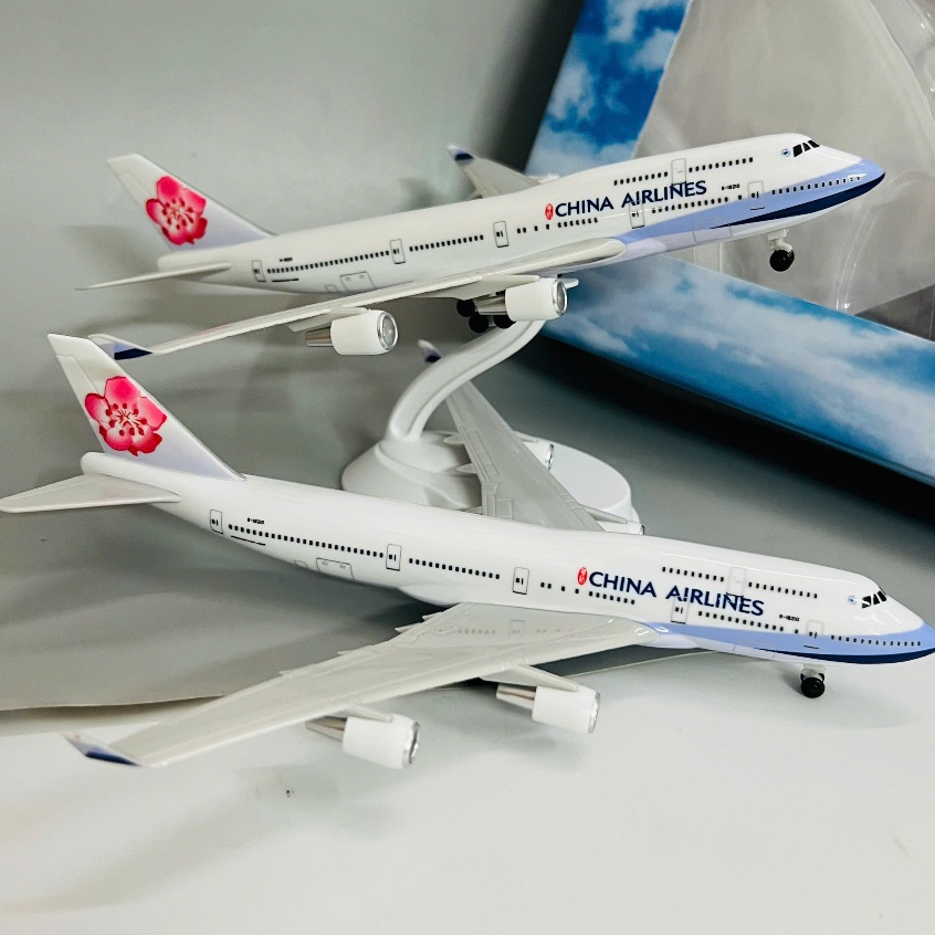จีน AIRLINES BOEING 747-400 PLANE MODEL 1:400 SCALE – TAIWAN AIRLINE SYMBOL