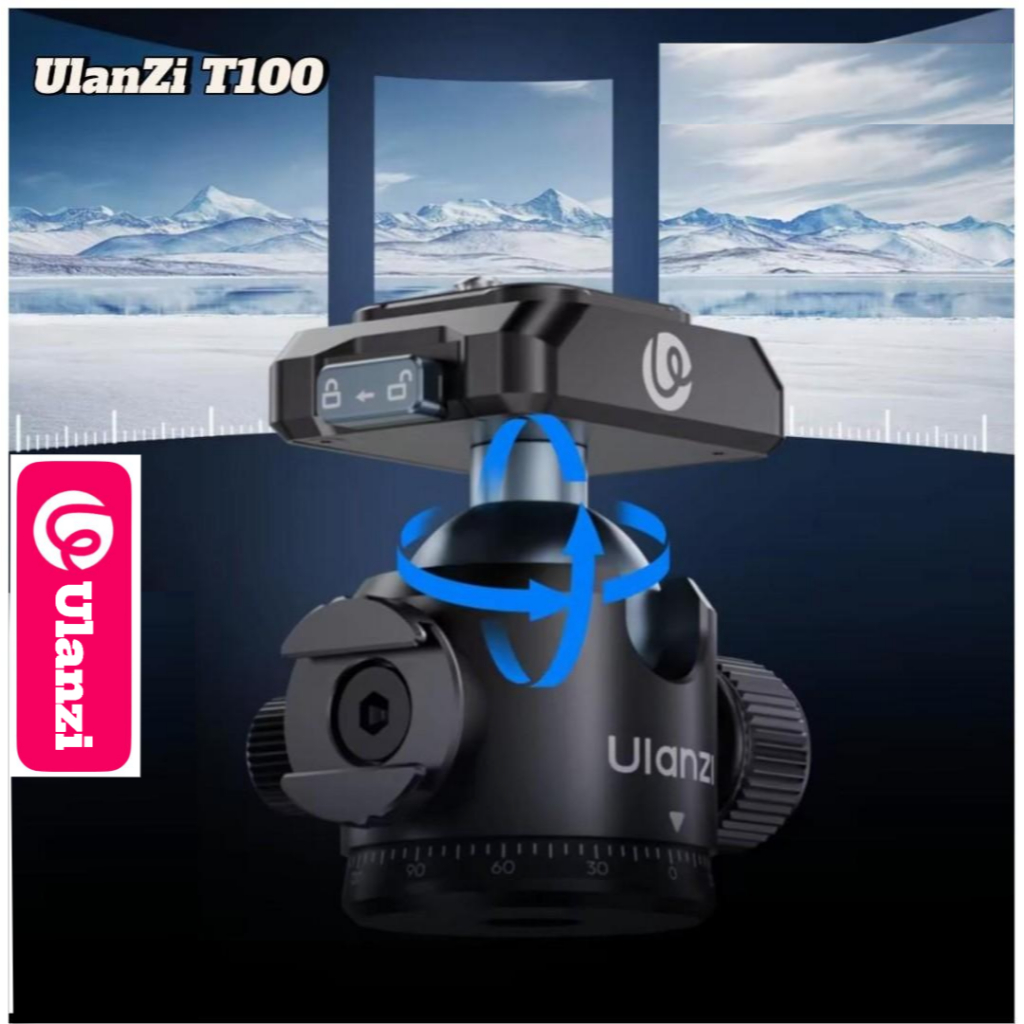Ulanzi: T100 . Ballhead Uka Quick Release