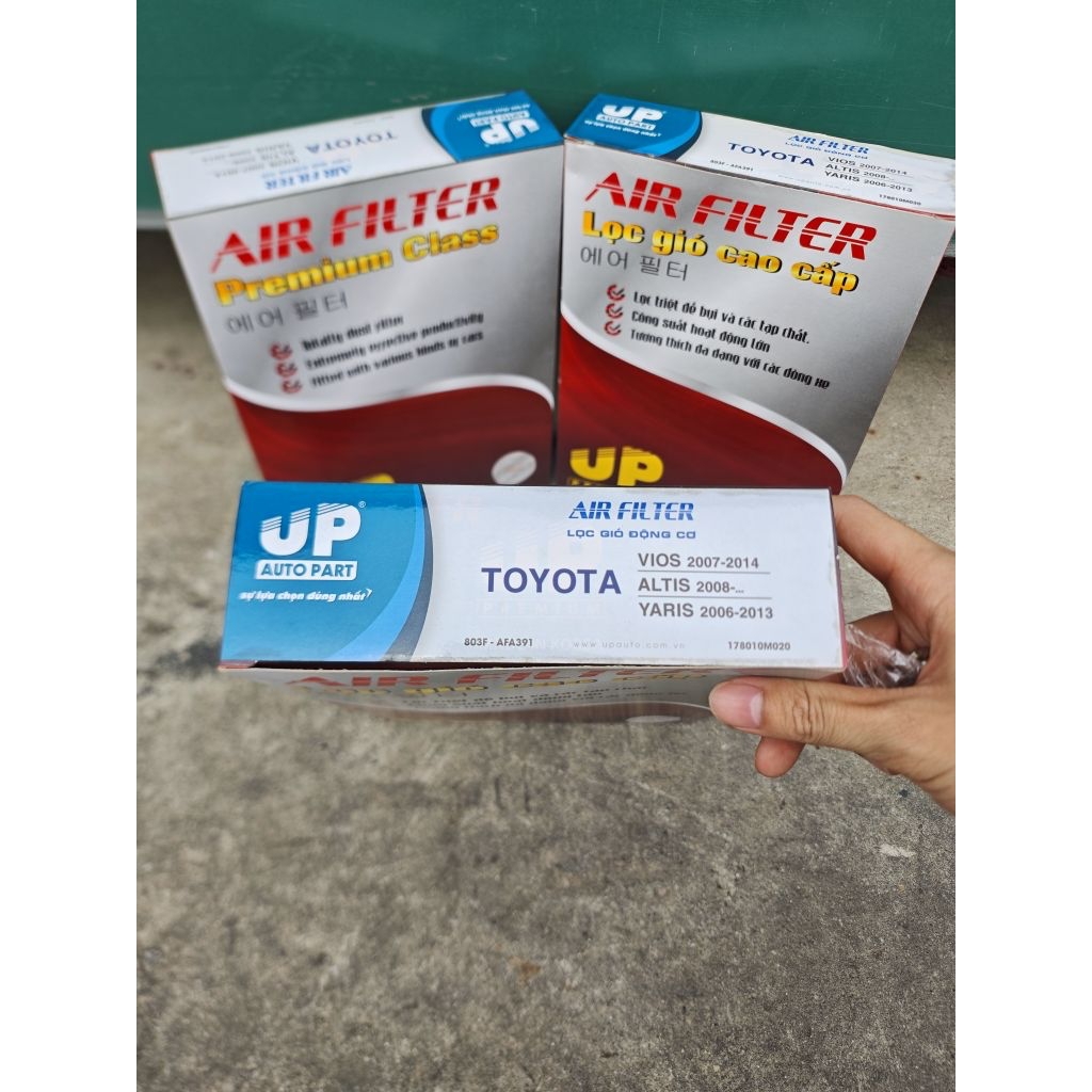 ไส้กรองอากาศเครื่องยนต์สําหรับTOYOTA VIOS LIMO/E/G 2007-2014; YARIS 1.3L/G 1.5L 2006-2014; COROLLA A