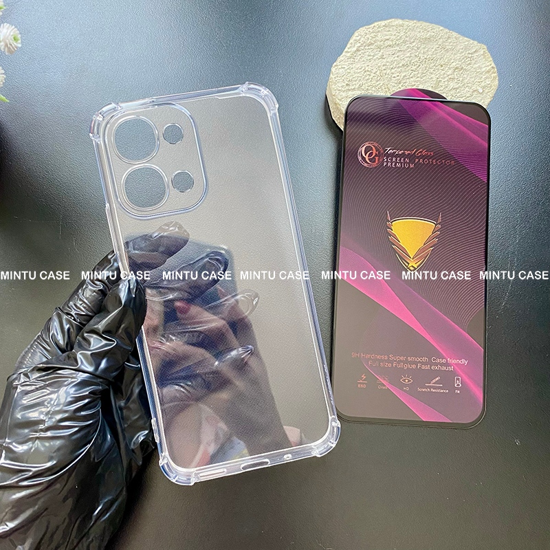 เคสและกระจกนิรภัยสําหรับ Vivo Y31D 4G / Y500i 5G / Y51 Pro 5G / Vivo T5X 5G / Y31d / T5x - TSCS กันก