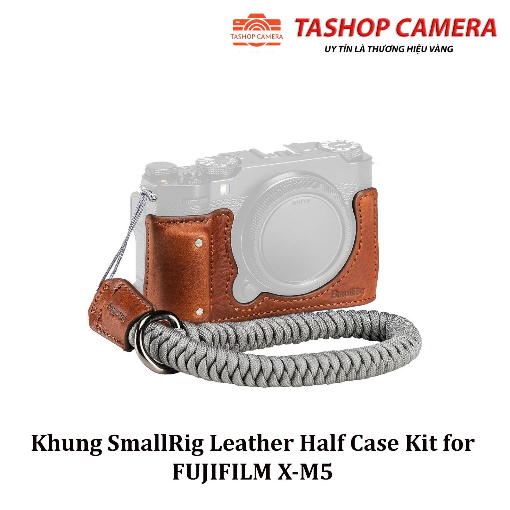 SmallRig Leather Half Case Kit สําหรับ FUJIFILM X-M5