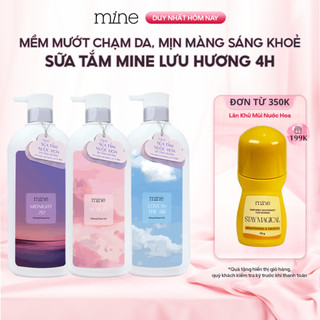 Sữa Tắm Hương Nước Hoa Mine Perfumed Shower Gel Thơm Quyến Rũ Hỗ trợ Dưỡng Ẩm Và Dưỡng Sáng Da 470/750g