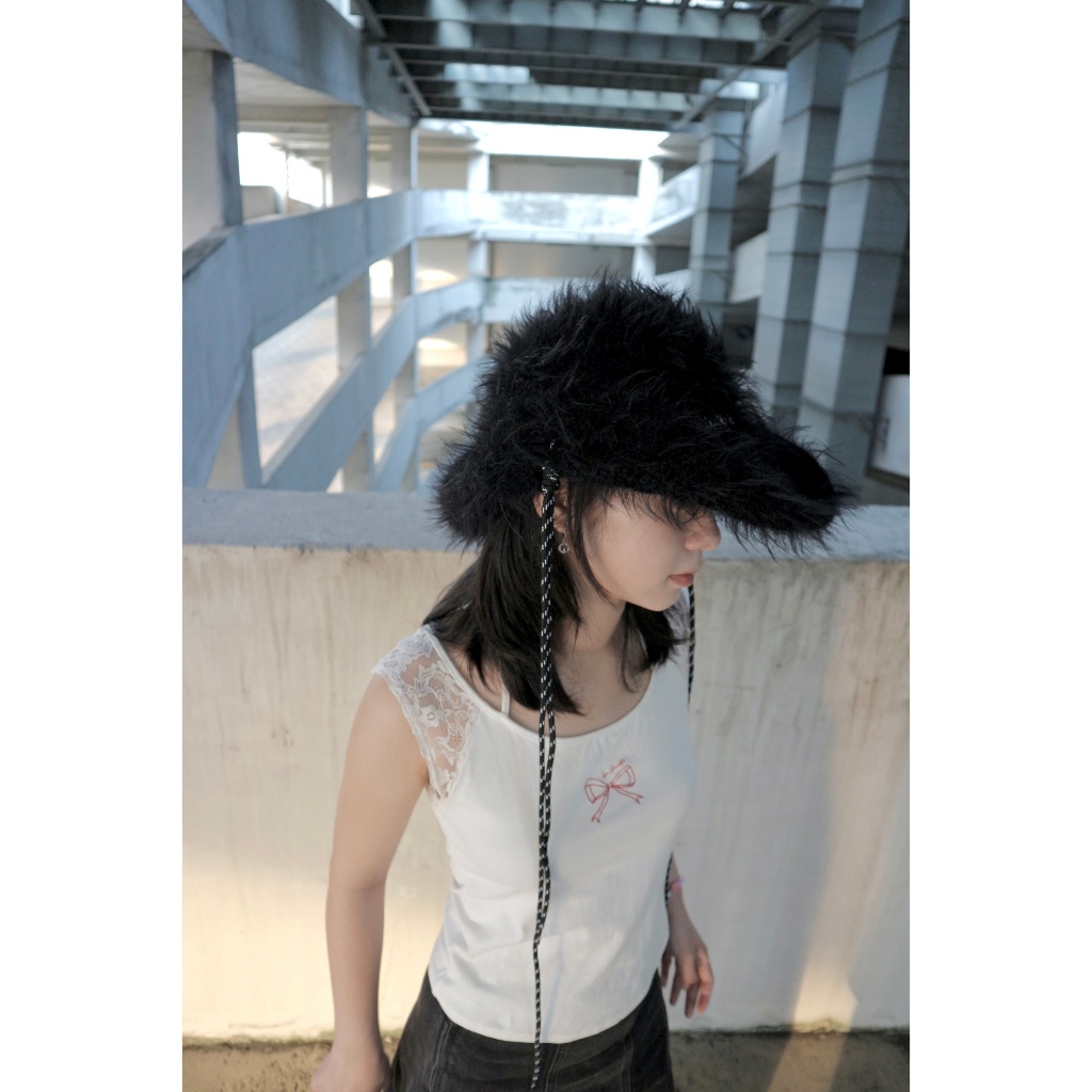 COWBOY CLOUD HAT Hattrich - หมวก COWBOY ขน Unisex