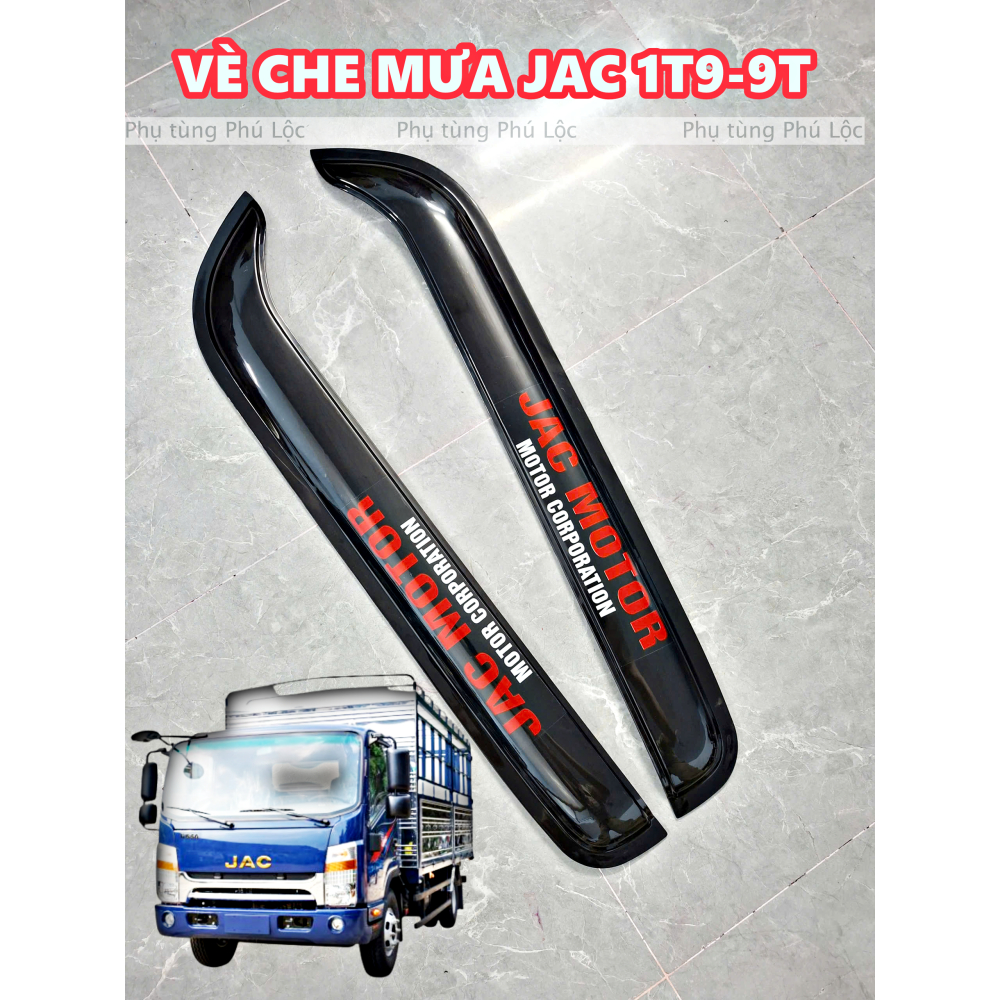 ผ้าคลุมกันฝนรถบรรทุก JAC N800 N900 8T 9T รุ่นใหม่ พร้อมกาว (ราคา 1 คู่)