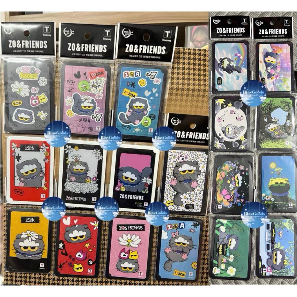 G-DRAGON T-money ZO Card collection&FRIENDS บัตรขนส่ง (Tmoney ใช้สําหรับการเดินทางโดยรถไฟ รถบัส ฯลฯ 