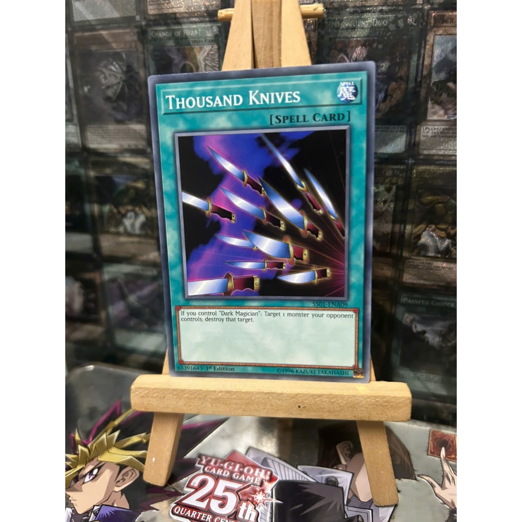[ Do Lac 2 Yugioh ] Mint90 Yugioh Spell Thousand Knives Card