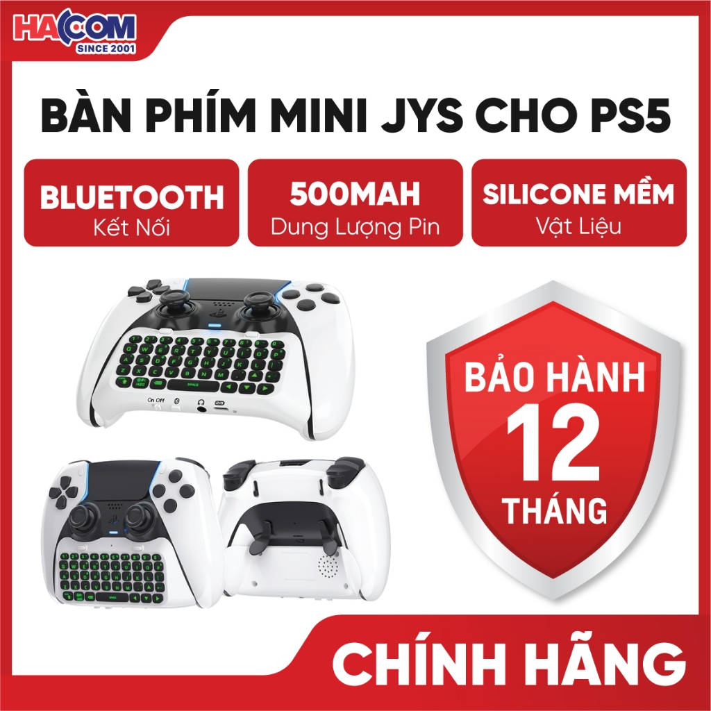JYS Mini Keyboard สําหรับ PS5 Dual Sense Edge Controlle (JYS-P5172) - พีซี HACOM