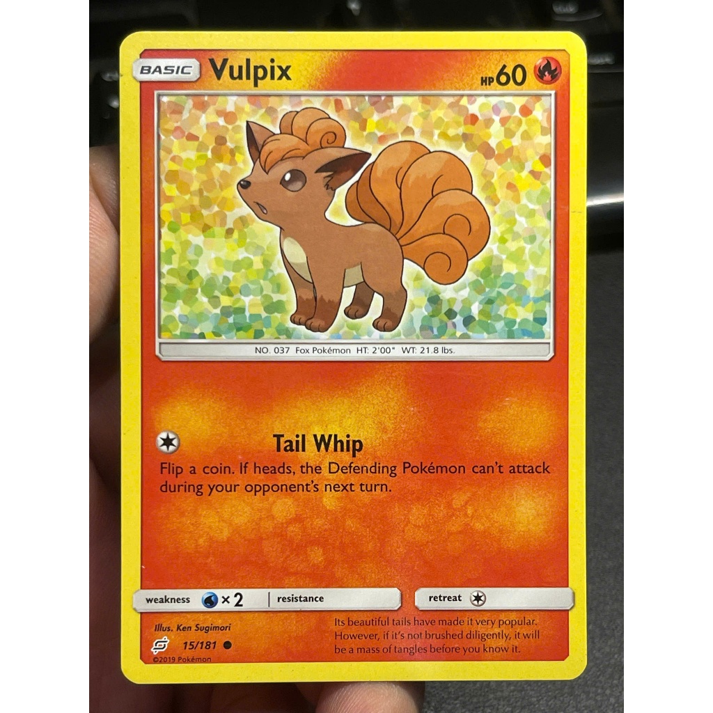 [KW2 Pokemon] [EN] การ์ด Vulpix - 15/181 - ทั่วไป