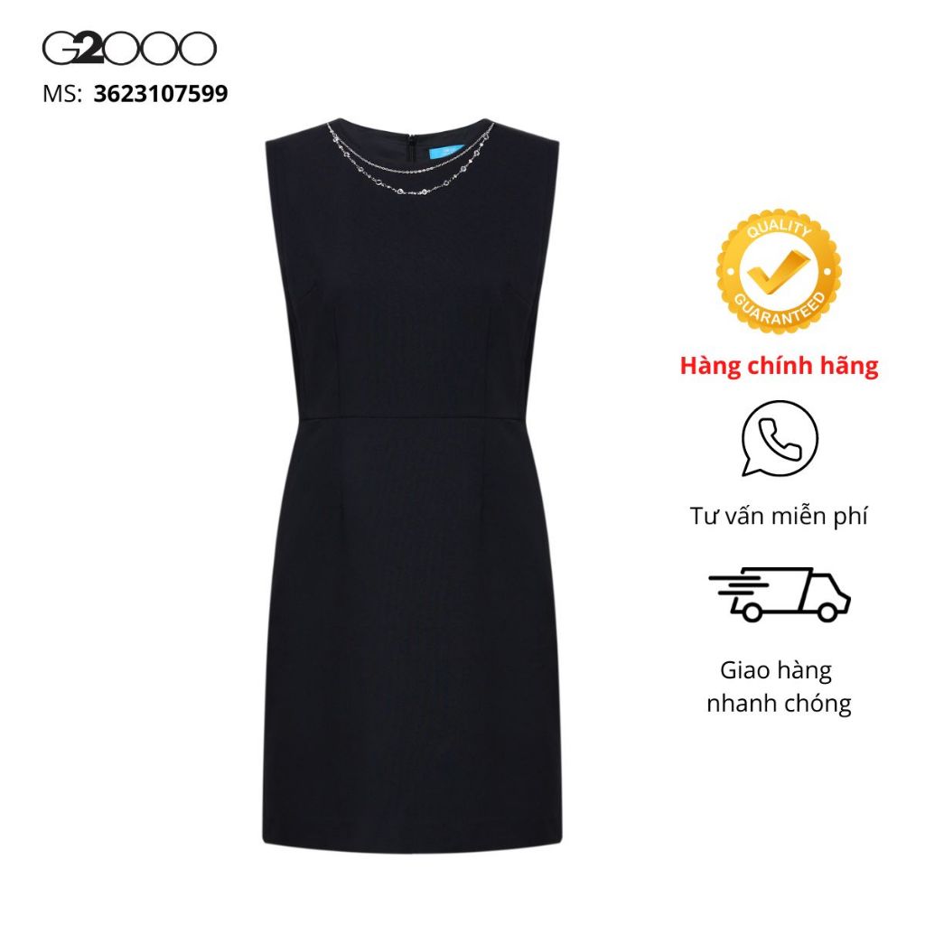 ชุดเดรสผู้หญิง G2000 สีดํา