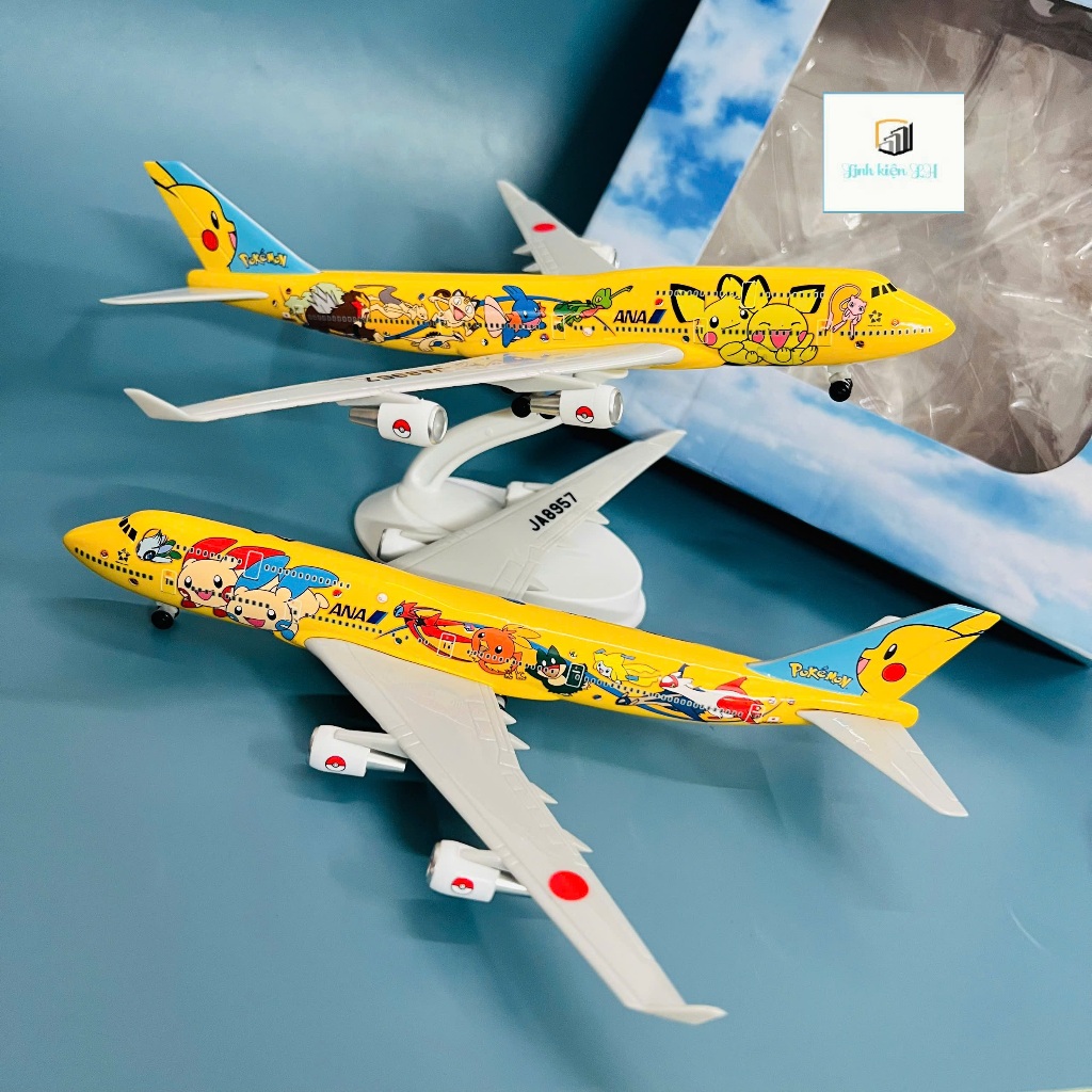 BOEING 747 AIRCRAFT MODEL JAPAN (ANA) – สุดยอดผลิตภัณฑ์สําหรับพัดลม POKEMON