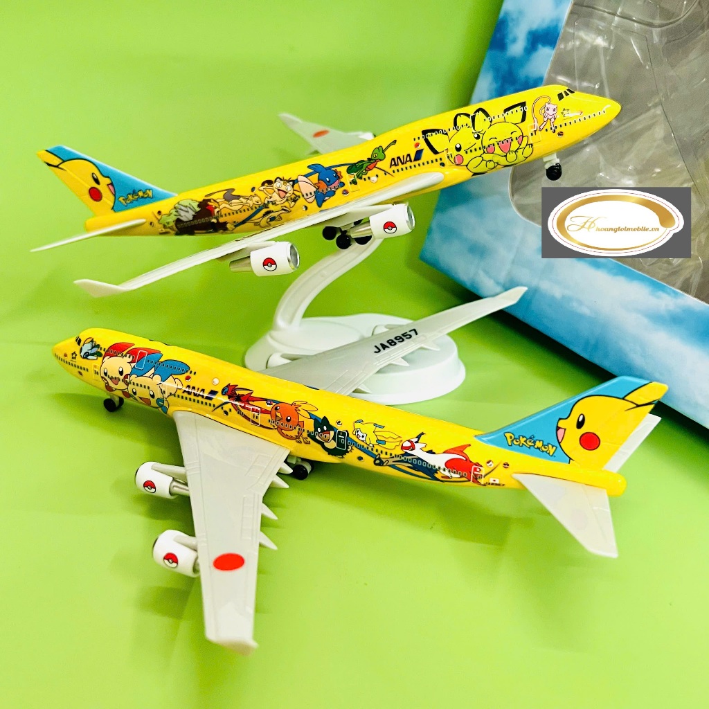 BOEING 747 AIRCRAFT MODEL JAPAN (ANA) – สุดยอดผลิตภัณฑ์สําหรับพัดลม POKEMON