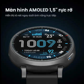 Đồng Hồ Thông Minh Amazfit Active Max - Bảo Hành Chính Hãng 12 Tháng - Lỗi 1 Đổi 1 Trong 15 Ngày