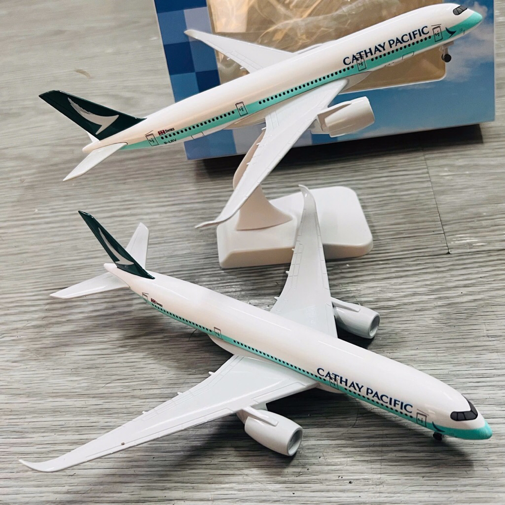 CATHAY PACIFIC AIRBUS A350-900 AIRBUS AIRCRAFT รุ่น EXTREMELY BEAUTIFUL คุณภาพสูงโลหะสําหรับจอแสดงผล