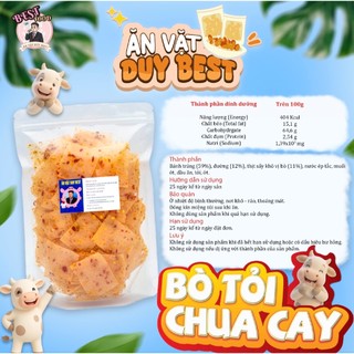 (Độc quyền) Bánh Tráng Bò Tỏi Chua Cay Duy Best