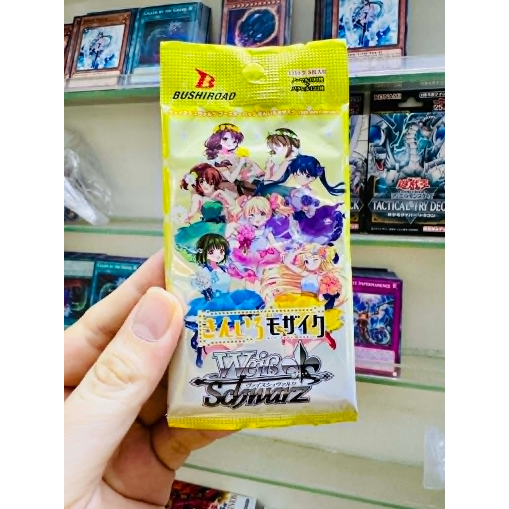 การ์ด Kiniro mobile 15th Anniversary [ของแท้จากญี่ปุ่น] แพ็ค 8 ใบ Weiss Schwarz BOOSTER PACK
