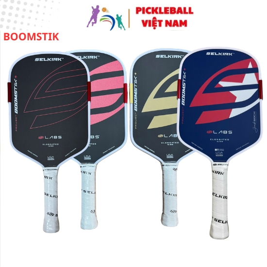 ไม้แบดมินตัน Selkirk Boom Stik Pickleball สินค้าสวยมาก - Strong Bounce, Good Control