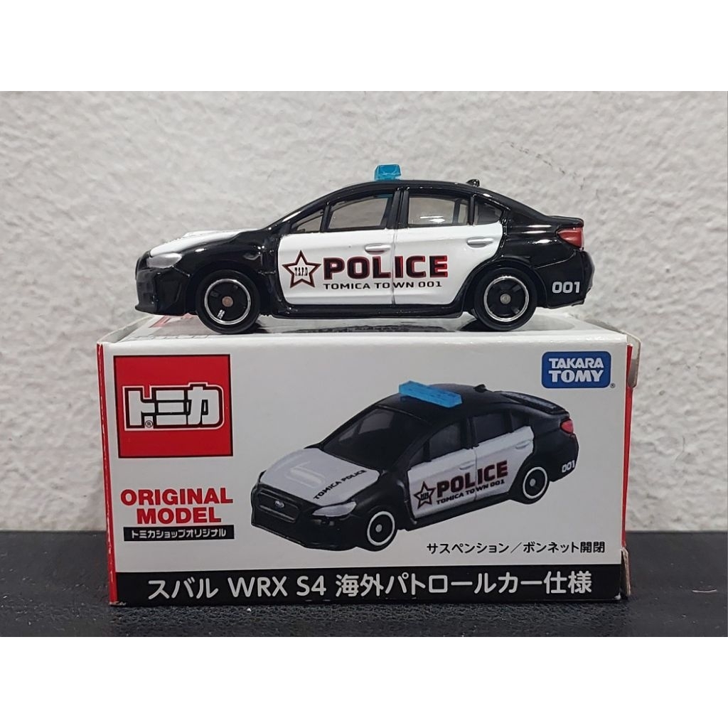 Tomica Shop Original Subaru WRX S4 Overseas Patrol Car - ผลิตในเวียดนาม