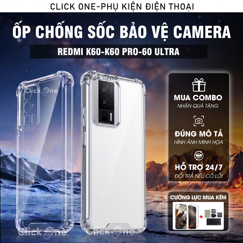 Redmi K60, K60 Pro, K60 Ultra Soft เคสซิลิโคนกันกระแทก 4 ด้านเพื่อปกป้องกล้อง | เคสกันกระแทก