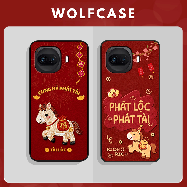 เคส Lucky Horse IQOO Z9/ Z10/ Z11 Turbo