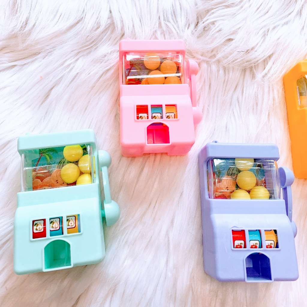 Mini Slot Machine (MS1 - 9cm) - สีสุ่ม