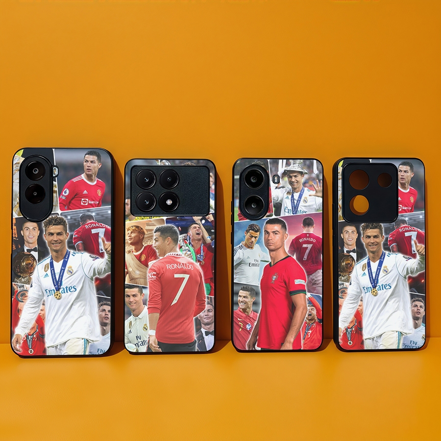 Poco M7 / M7 Pro / X6 Pro / X7 Pro เคส TPU กันกระแทก Cristiano Ronaldo