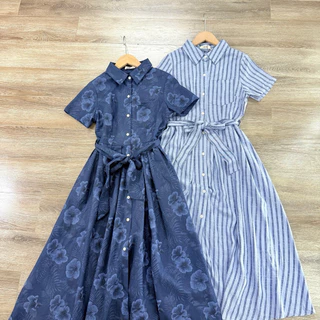 ONLY Midi Dress เดรสสียีนส์ ผ้านิ่ม สะโพกปล่อย ผ้านิ่ม ตัวนี้สวย ใส่ได้บ่อย