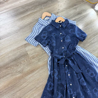 ONLY Midi Dress เดรสสียีนส์ ผ้านิ่ม สะโพกปล่อย ผ้านิ่ม ตัวนี้สวย ใส่ได้บ่อย