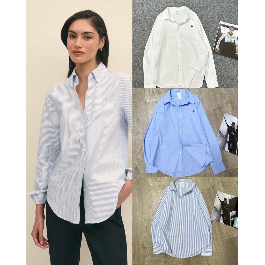 MILANO FIT เสื้อเชิร์ตผ้าคอตตอน ผ้านุ่ม งานแท้ ผ้าดีมาก