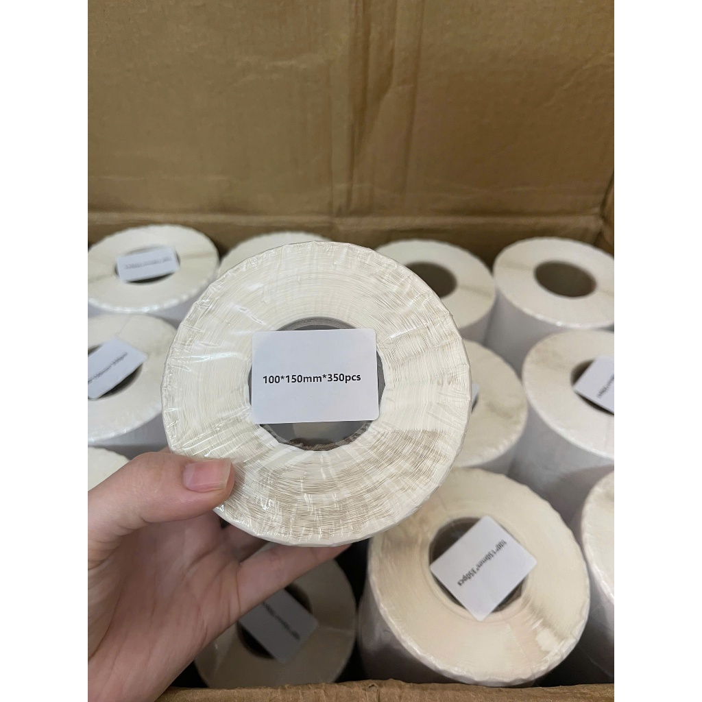 Self-Adhesive Thermal Printing Paper Set 500 แผ่น A6 100x150 - A7 75x100 - STICKER LAYER - Shopee Si