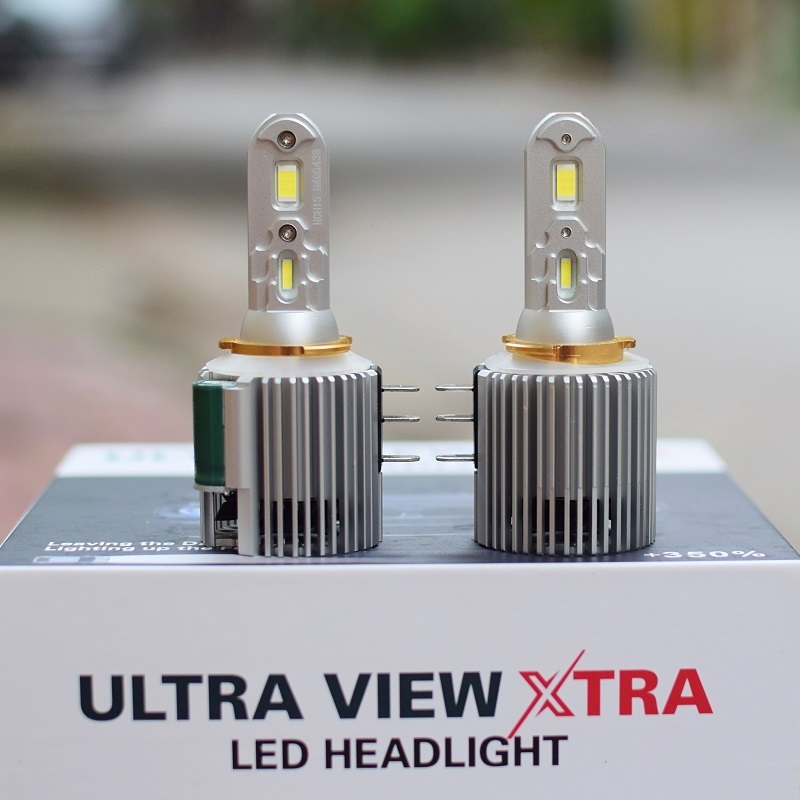 [LEDT2 ISOP] ไฟหน้า Ultra View LED H15 Gen 2 +350%