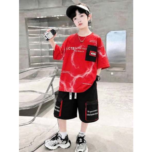ชุดเสื้อยืด Sumikids สําหรับเด็กผู้ชาย 13kg-40kg