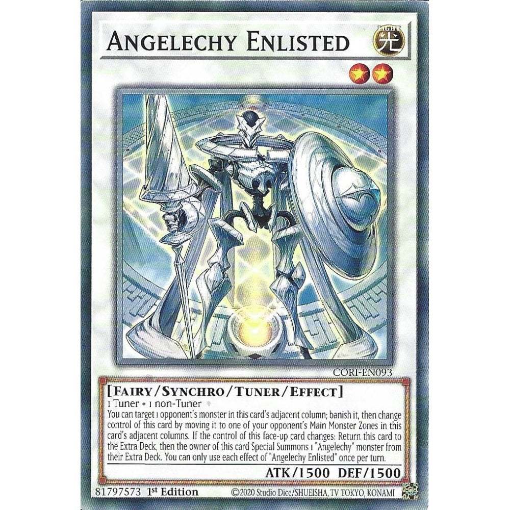 [KW2 Yugioh] [EN-UK] การ์ด CORI-EN093 Angelechy Enlisted : การ์ดทั่วไป : รุ่นที่ 1