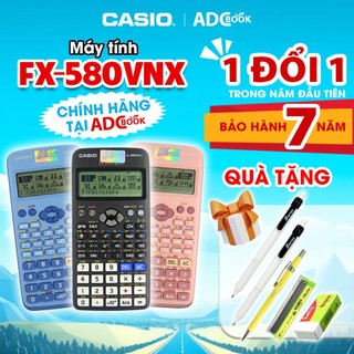 Máy Tính Casio FX-580VNX chính hãng, bảo hành 7 năm - Máy tính cầm tay học sinh FX 580 VN X