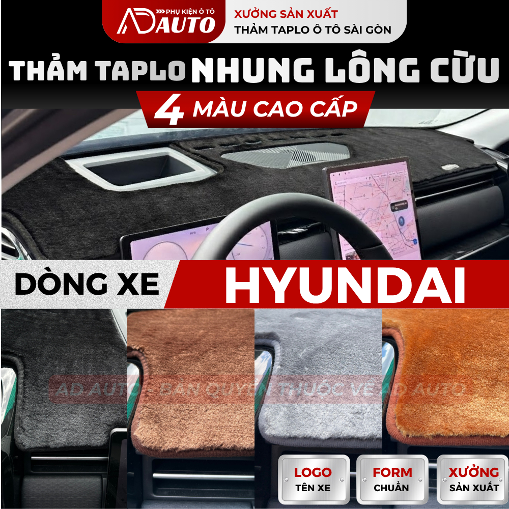 HYUNDAI ACCENT, CRETA, ELANTRA, KONA, SANTAFE, GRAND i10, SONATA, STARGAZER, TUCSSON, AD AUTO