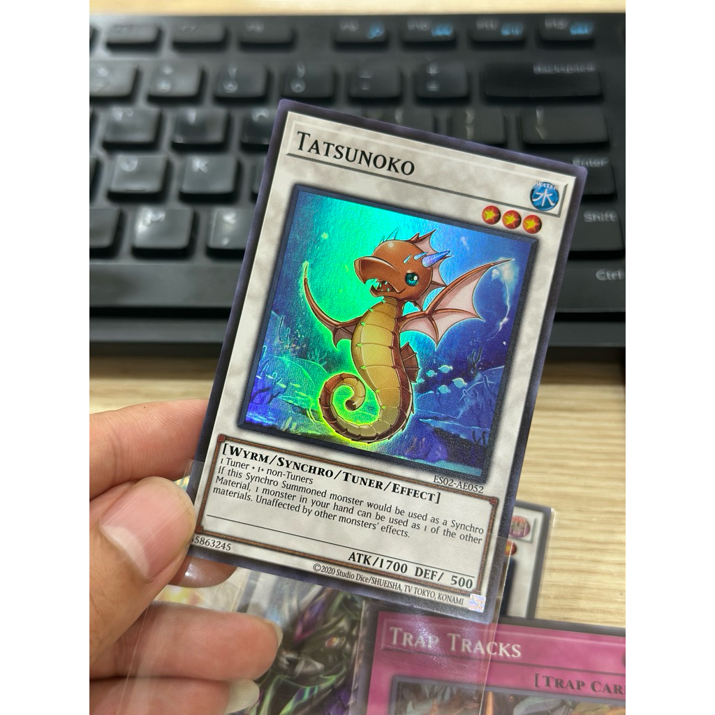 [ ใหม่ ] การ์ด Yugioh ES02-AE052 Tatsuno (SR)
