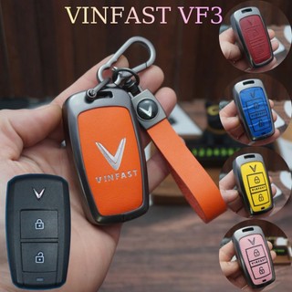 ốp chìa khóa VF3,ốp chìa khóa Vinfast VF3,Bọc chìa khóa VF3,ốp chìa khóa kim loại VF3 nhiều màu sắc