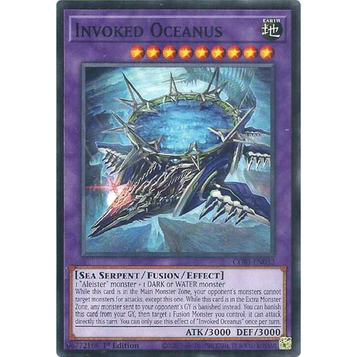 (Phoenix) YuGiOh TCG-UK การ์ด Oceanus - Chaos Origins (CORI)