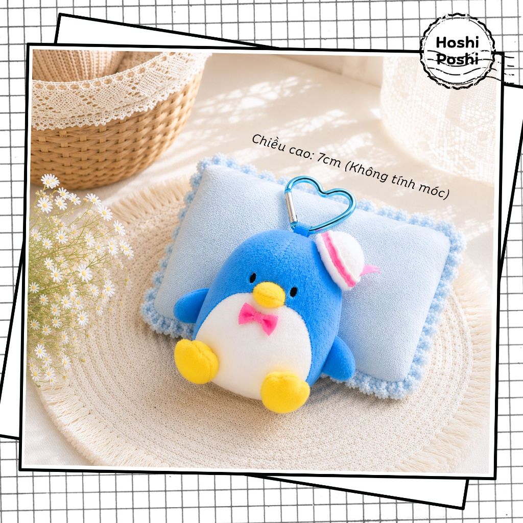 Tuxedosam Mini Mascot พวงกุญแจ - พวงกุญแจพื้นฐาน Tuxedosam