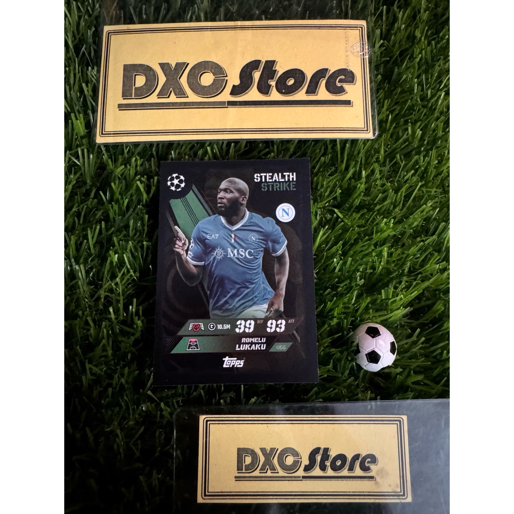 [ ของแท้ ] - STEALTH STRIKE - TOPPS MATCH ATTAX 2026 - ROMELU LUKAKU (NAPOLI)