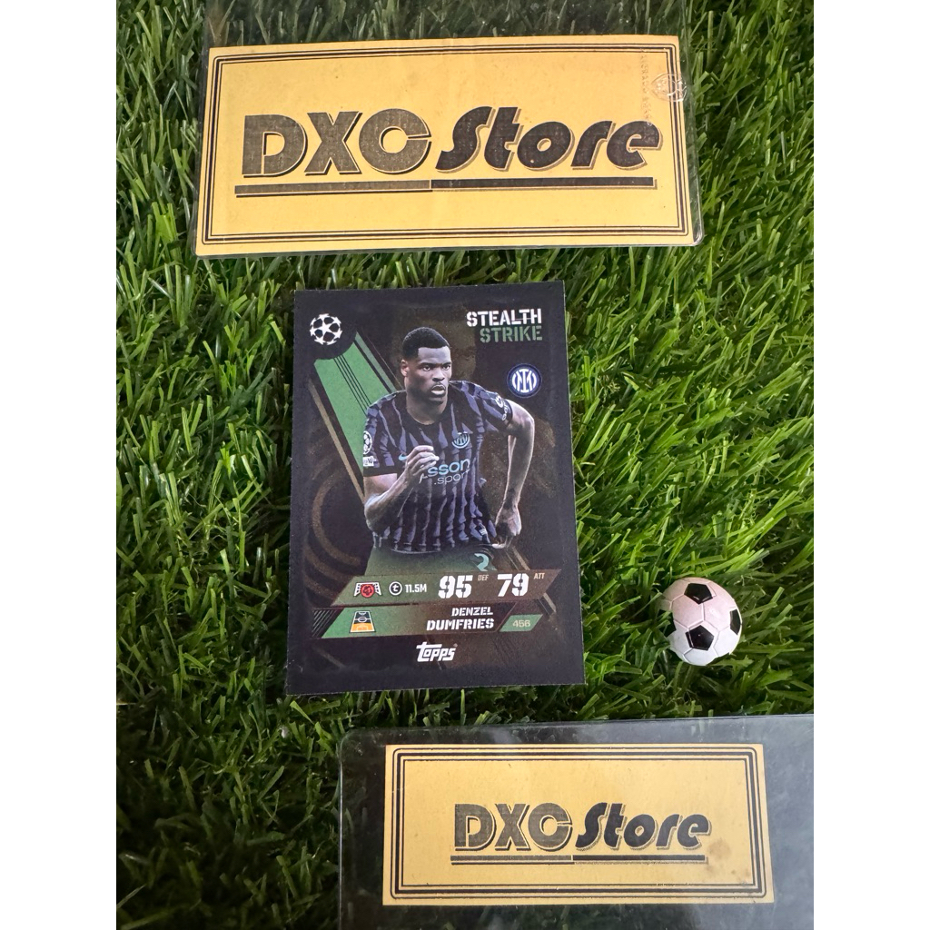 [ ของแท้ ] - STEALTH STRIKE - TOPPS MATCH ATTAX 2026 - DENZL DUMFRIES (INTER MILAN)