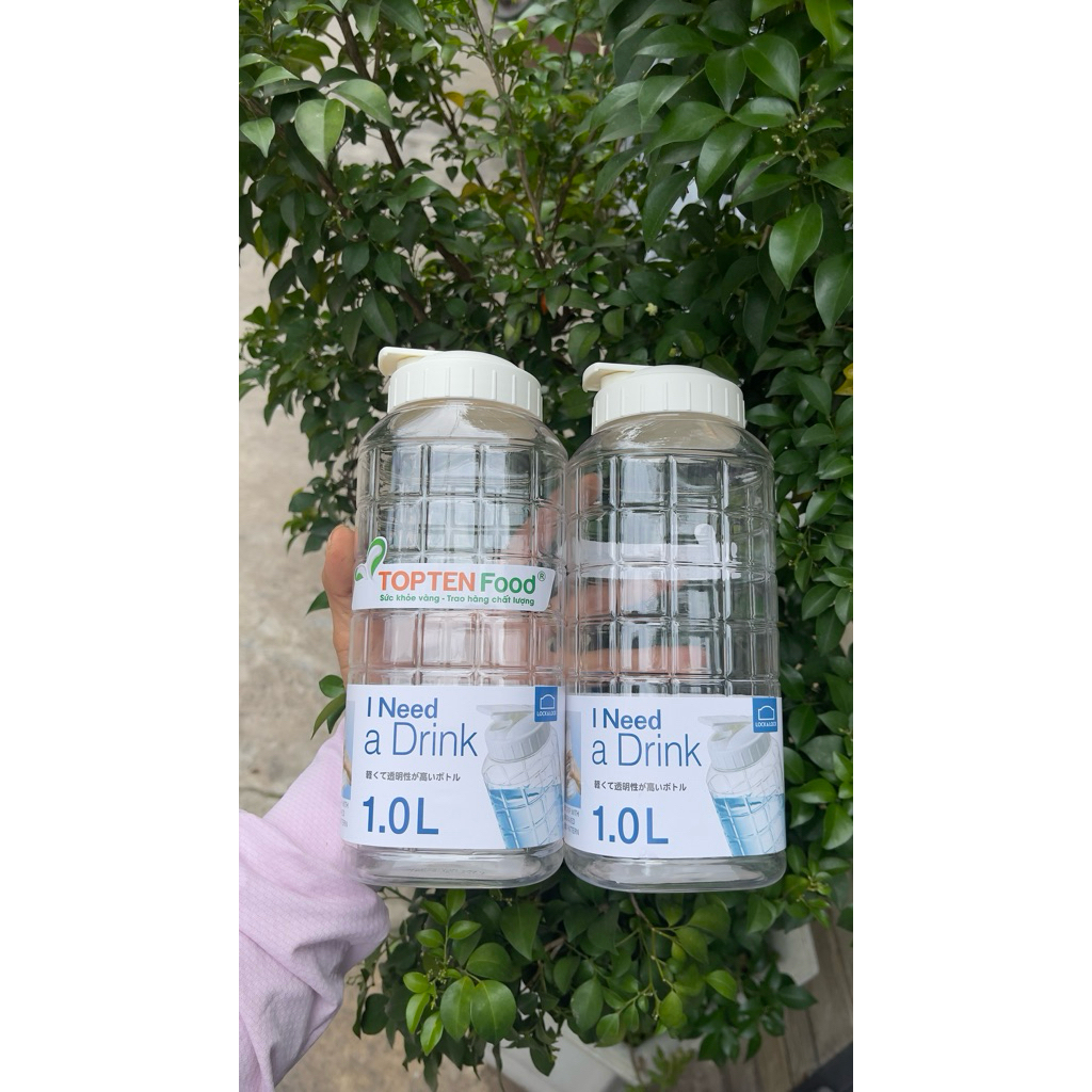 ขวดน้ํา Lock & Lock 1liter -2.2liter สีชมพู