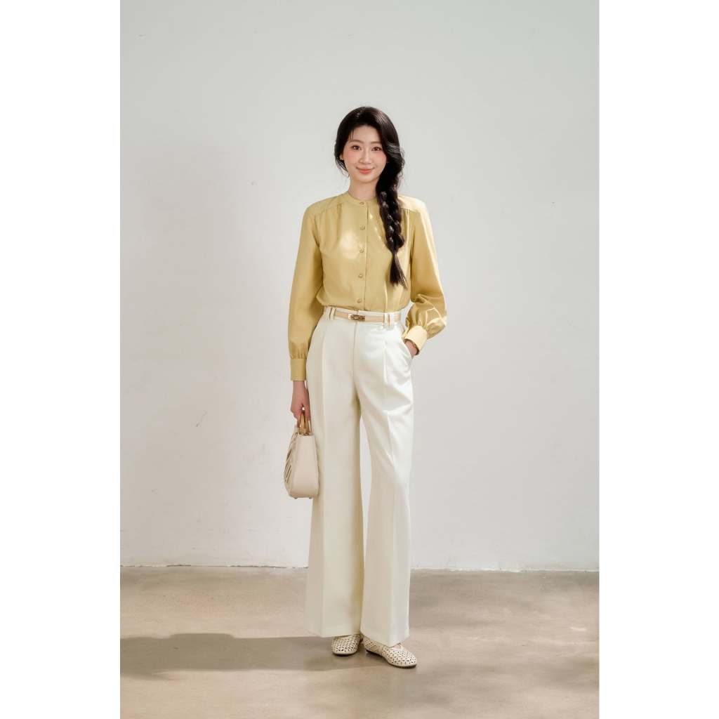 เสื้อคอกลมแขนยาว Ixora_NewDay