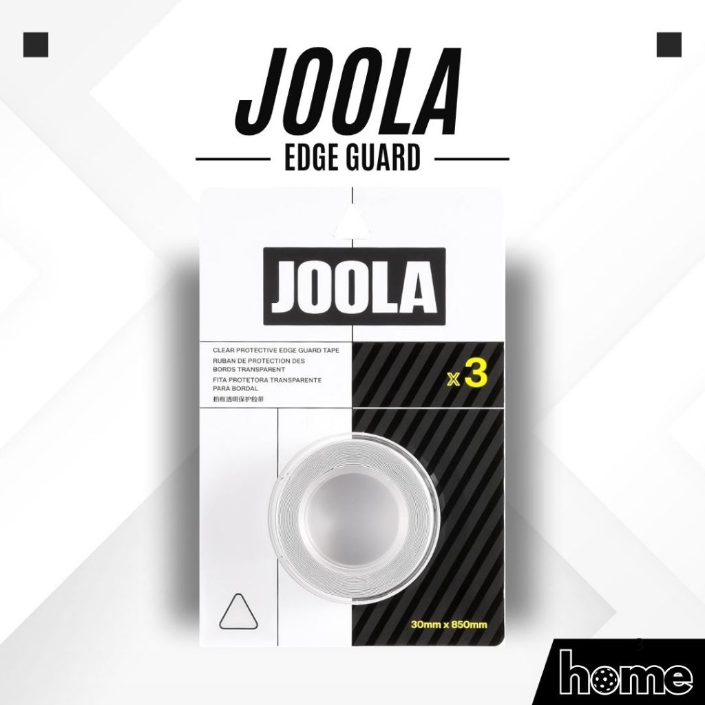 JOOLA Clear Edge Guard Tape เทปกันขอบไม้ Pickleball (3 ชิ้น, 14mm / 16mm)