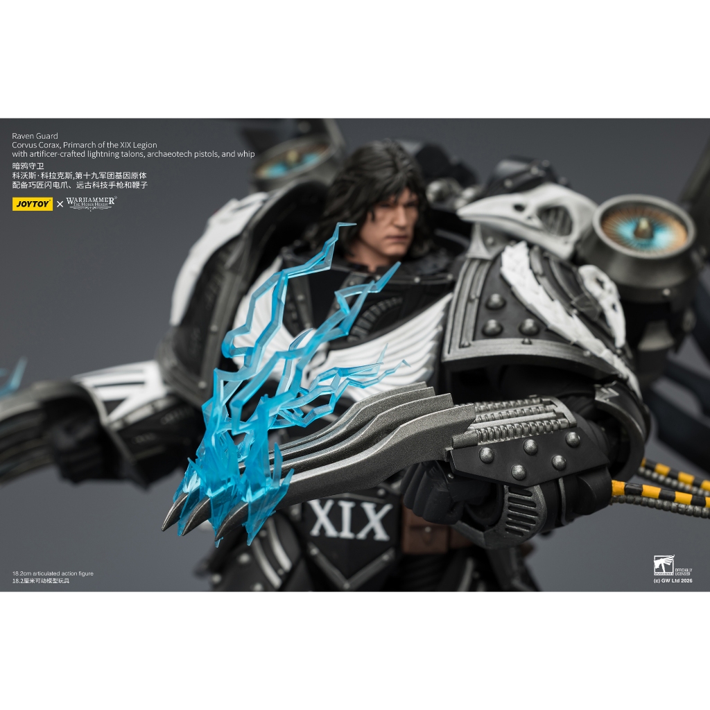 Joytoy JT04179 Raven Guard Corvus Corax, Primarch of the XIX Legion