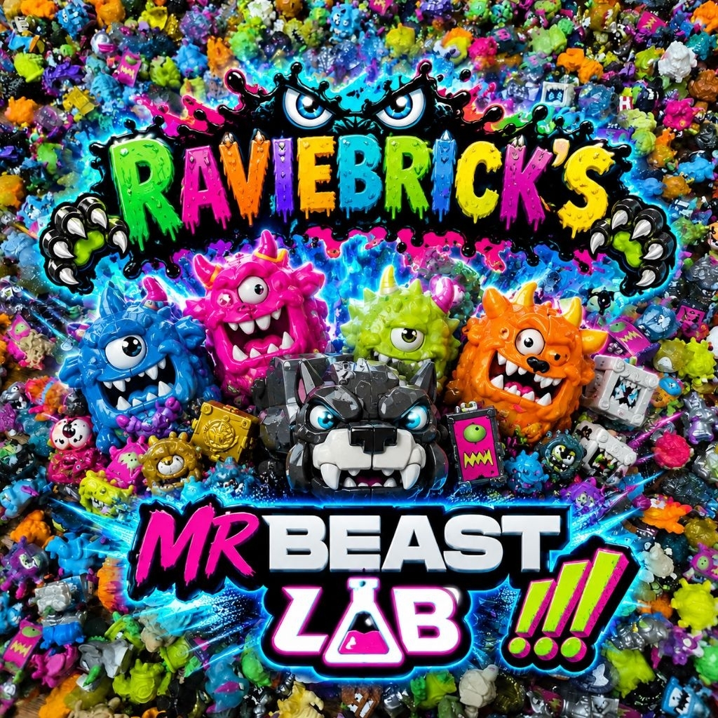 โมเดลตัวละคร MrBeast Lab Dwarfs