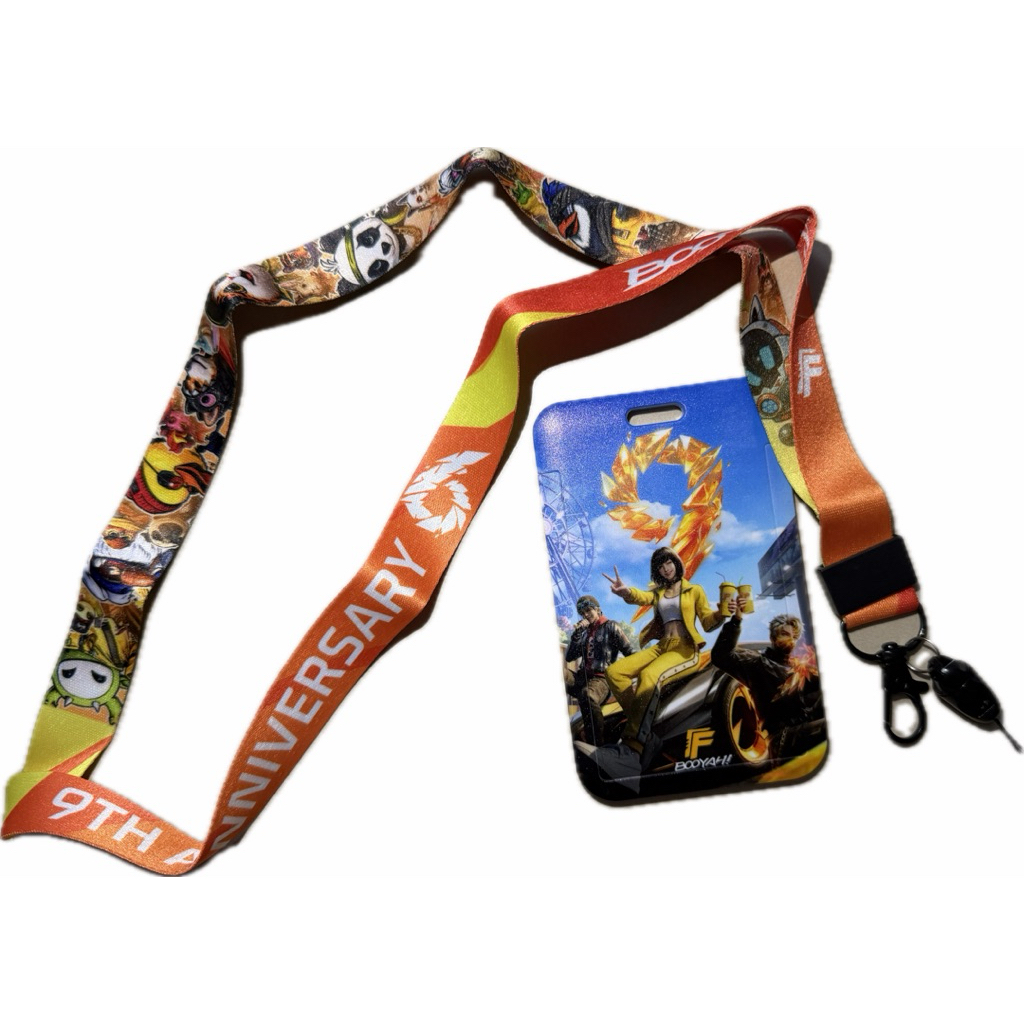 FF Garena Free Fire 9th Card Strap ของแท้ของขวัญออฟไลน์อายุ 9 ปี