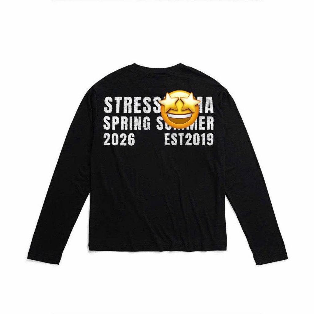 SHEER LONGSLEEVE RELAX FIT SS26 Black - เสื้อยืดซีทรูแขนยาวสําหรับผู้ชายและผู้หญิง
