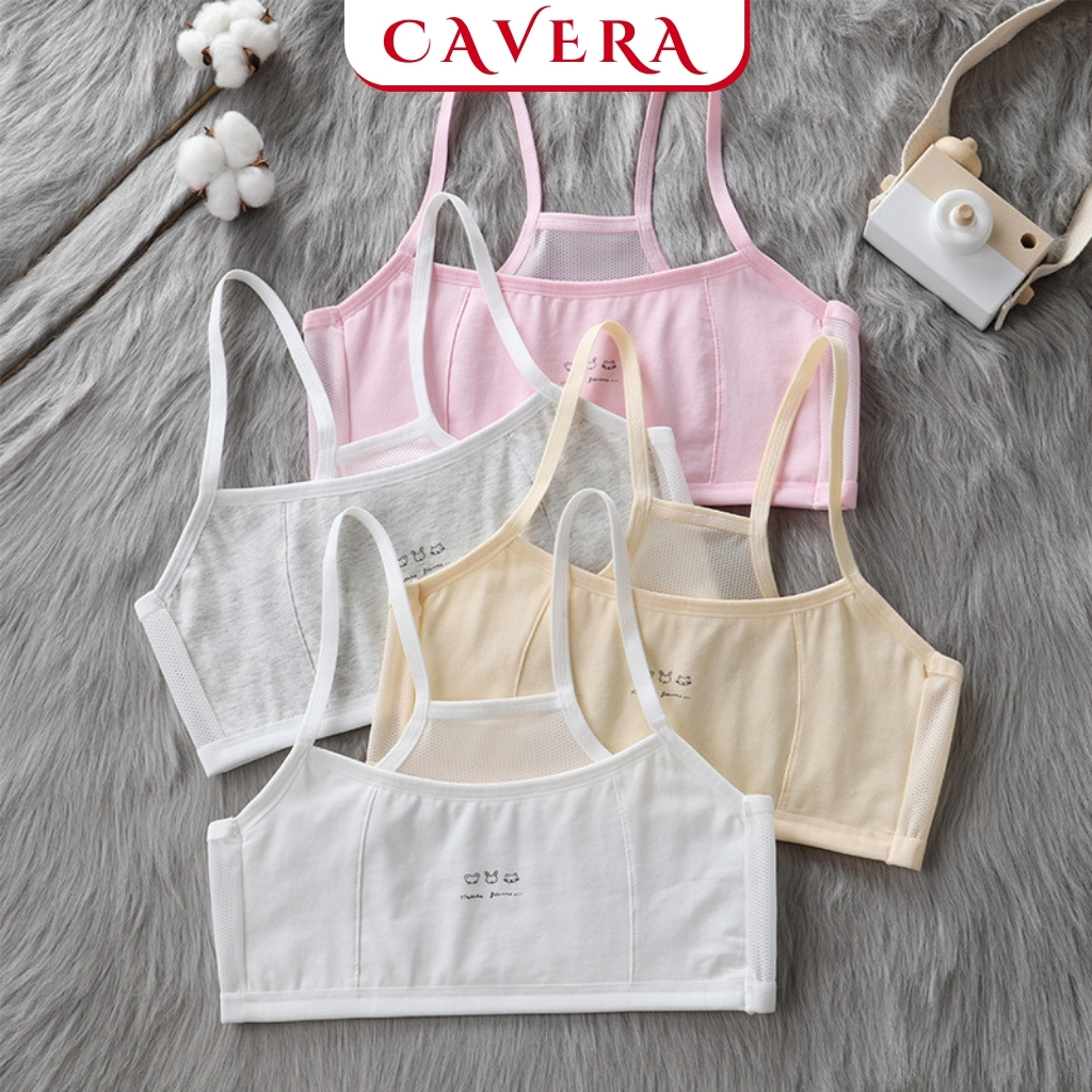Combo 4 เสื้อสําหรับสาวหลังตาข่าย, Dynamic Soft 2 ชั้น Bra CAVERA VNA.108